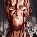 Serious Saitama in colour