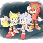 Sonic OVA redraw: The trio