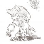 Commission: Sonic the Werehog