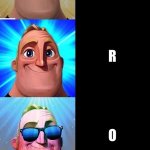 R i c k r o l l | R; I; C; K; R; O; L; L | image tagged in mr incredible becoming canny but have 8 phases | made w/ Imgflip meme maker