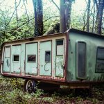 dilapidated trailer