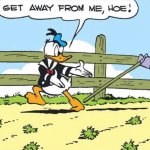 Donald duck hoe meme