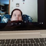 Selfie Webcam Laptop Eyes Open
