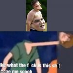 goofy ahh face swap | image tagged in like what the f ck is this sh t above me scoob,goofy ahh,funny memes,funny | made w/ Imgflip meme maker