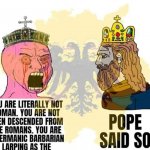 Holy Roman Empire wojaks meme