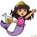 Dora mermaid