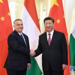 Xi Jinping and Victor Orban template