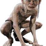 Gollum with Transparency