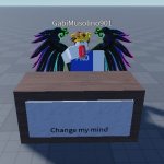Change my mind (Roblox edition) template