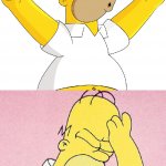 Homer Simpson boo yey