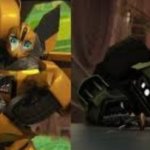 Ratchet (Being Held Back By Bumblebee) Yelling At Bulkhead