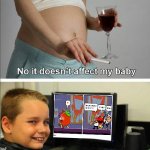 No it doesn't affect my baby | 1 | image tagged in no it doesn't affect my baby,pizza,pizza tower,peppino,gay fetish,deviantart | made w/ Imgflip meme maker