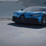Bugatti vs Ass of a human