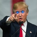 Trump blue eyes