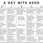 Another ADHD bingo