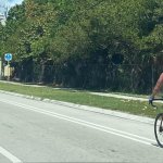 Florida bike rider