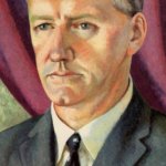 Portrait of Ian Smith, Prime Minister of Rhodesia template