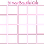20 most beautiful girls