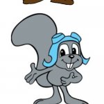 Bad pun Rocky and Bullwinkle meme