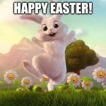 Easter-Bunny Defense | HAPPY EASTER! | image tagged in easter-bunny defense | made w/ Imgflip meme maker