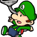 baby Luigi with Vacuum