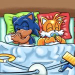 baby Sonic the Hedgehog & baby Miles "Tails" Prower