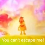 Mario movie you can’t escape me template