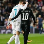 ronaldo neymar hug