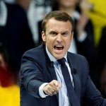 Angry macron