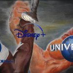 Dethrone Disney | image tagged in black white arms,disney,dreamworks,universal studios | made w/ Imgflip meme maker