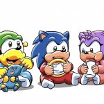 AT Baby Sonic and Family