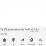 Top 10 Rappers Eminem Was Too Afraid To Diss meme