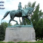 Robert E. Lee Statue | Slavic Lives Matter | image tagged in robert e lee statue,slavic | made w/ Imgflip meme maker