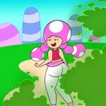 Toadette farting