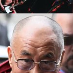 red hot chili peppers dalai lama meme