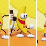 Dancing banana template