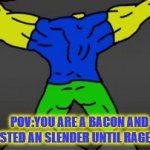 and then they use slender vs bacon as well.. #roblox #slender #roblo
