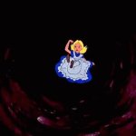 Alice Falling in Rabbit Hole GIF Template