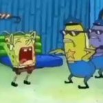 Spongebob Arrested meme