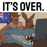 Australian wojak it’s over