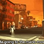 Watched it on Easter best time of my life | Me going to the mario movie | image tagged in gifs,spongebob ight imma head out,movies | made w/ Imgflip video-to-gif maker