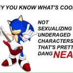 not sexualizing underage characters