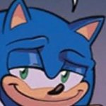 sonic smirk meme