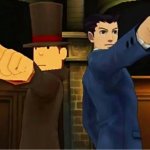 Phoenix and Layton meme
