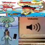 Squidward Crying Listening to Music Blank Template Imgflip