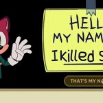I Killed Sonic