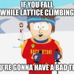 Lattice Climbing meme