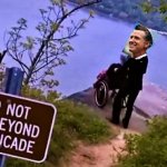 gavin newsom pushes biden's wheelchair in lake