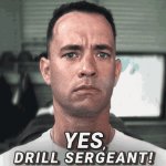 Yes Drill Sergeant! template