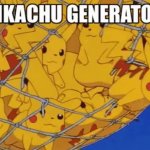 pikachu GIF Template